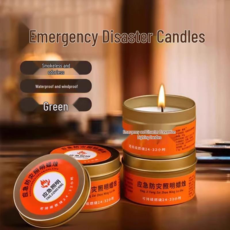 Бездымные, без запаха, ветроустойчивые, водонепроницаемые аварийные свечи для выживания при отключениях электроэнергии и стихийных бедствиях 50g candle
Бездымные, без запаха, ветроустойчивые, водонепроницаемые аварийные свечи для выживания при отключениях электроэнергии и стихийных бедствиях 50g candle