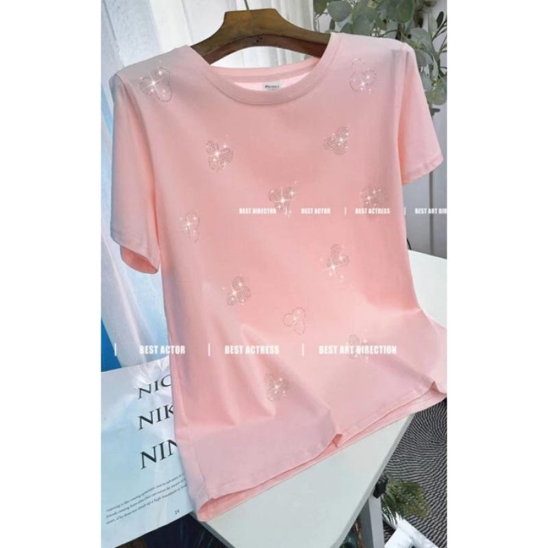 Летняя новая футболка с коротким рукавом, с животным принтом, темпераментный топ L розовый
Летняя новая футболка с коротким рукавом, с животным принтом, темпераментный топ L розовый