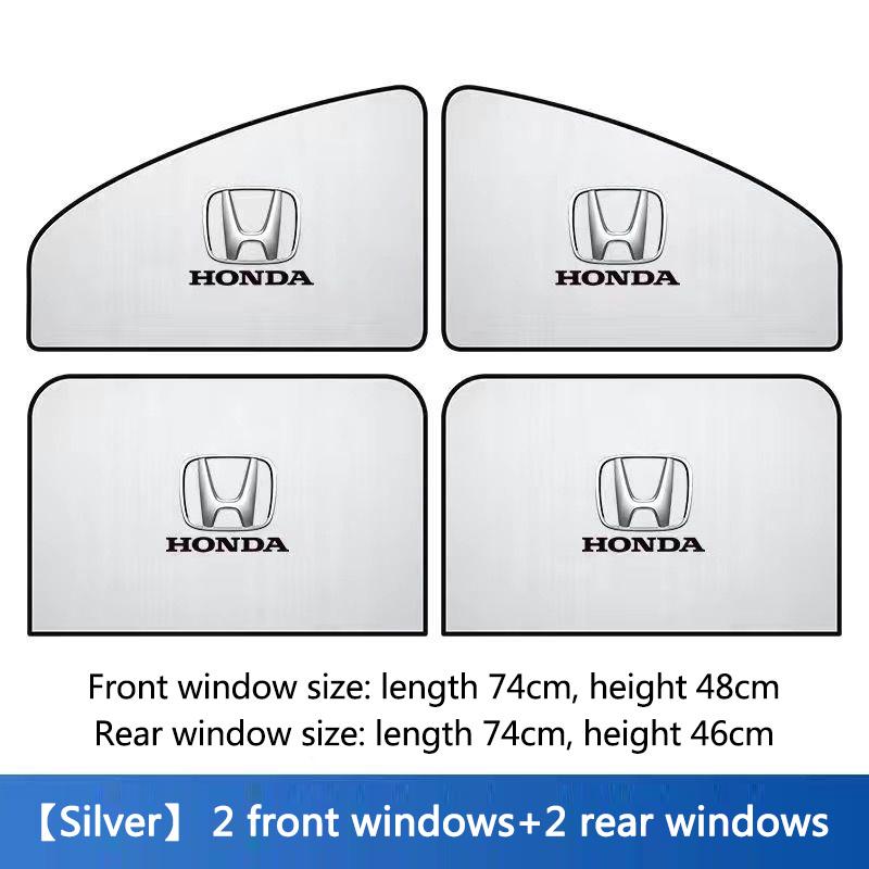 4PC Car Side Window Sunshade Curtain Sunscreen Opaque Sun Protector For Honda Civic XRV HRV CRV BRV City Accord Fit Jazz Insight
4PC Car Side Window Sunshade Curtain Sunscreen Opaque Sun Protector For Honda Civic XRV HRV CRV BRV City Accord Fit Jazz Insight