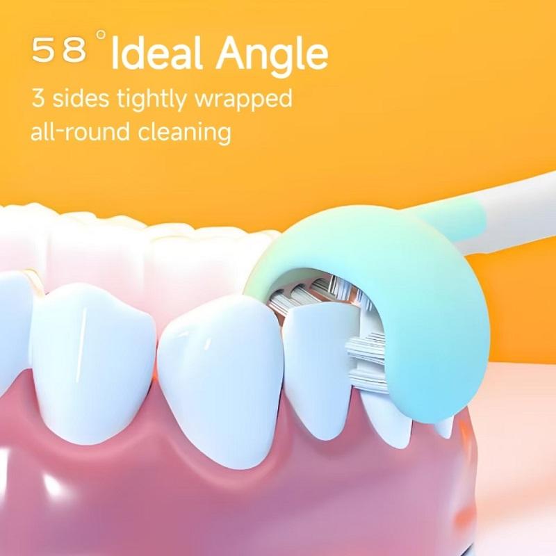 Silicone Brush Head C-Shaped 3-Sides Children s Toothbrush 3D Premium Soft Bristle Toothbrush Tongue Brush Tongue Scraper рожевий
Silicone Brush Head C-Shaped 3-Sides Children s Toothbrush 3D Premium Soft Bristle Toothbrush Tongue Brush Tongue Scraper рожевий