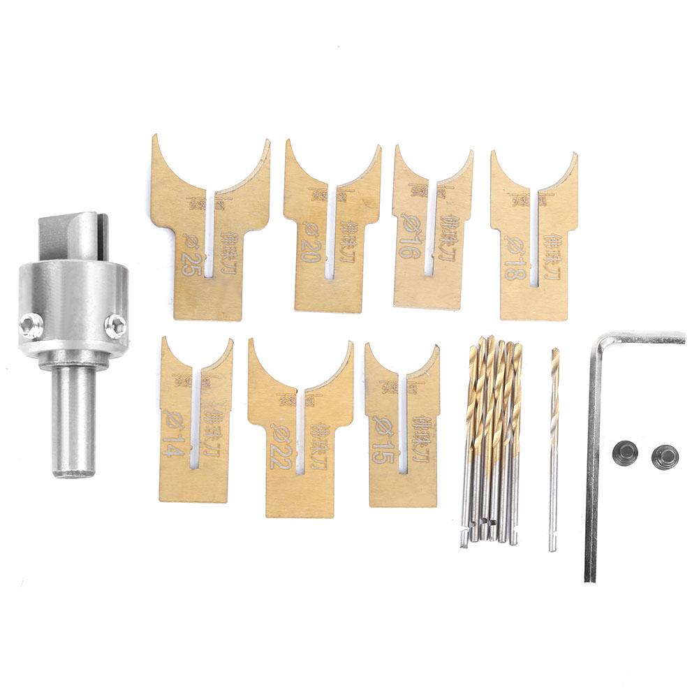 18PcsSet Wood Bead Maker Drill Bit Milling Cutter Kit Woodworking Tool for Ebony Rosewood
18PcsSet Wood Bead Maker Drill Bit Milling Cutter Kit Woodworking Tool for Ebony Rosewood