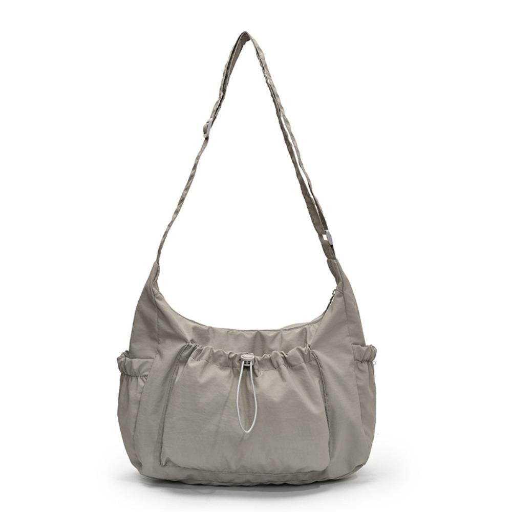 Сумка через плечо, сумка-кроссбоди, плиссированная сумка на кулиске, милая нейлоновая сумка на плечо, для путешествий серый
Сумка через плечо, сумка-кроссбоди, плиссированная сумка на кулиске, милая нейлоновая сумка на плечо, для путешествий серый