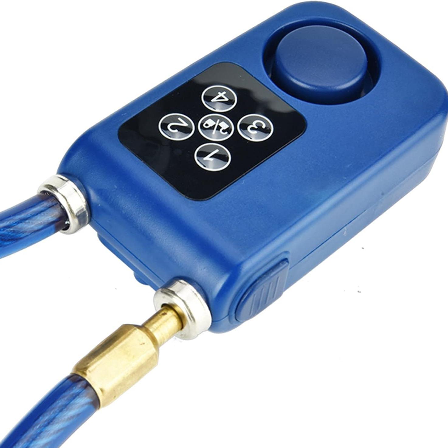 Chain Lock for Bike with Alarm, Y787 Smart Alarm Lock AntiTheft Motorcycle Chain Lock for Scooter/Stroller/Gate Blue синий
Chain Lock for Bike with Alarm, Y787 Smart Alarm Lock AntiTheft Motorcycle Chain Lock for Scooter/Stroller/Gate Blue синий