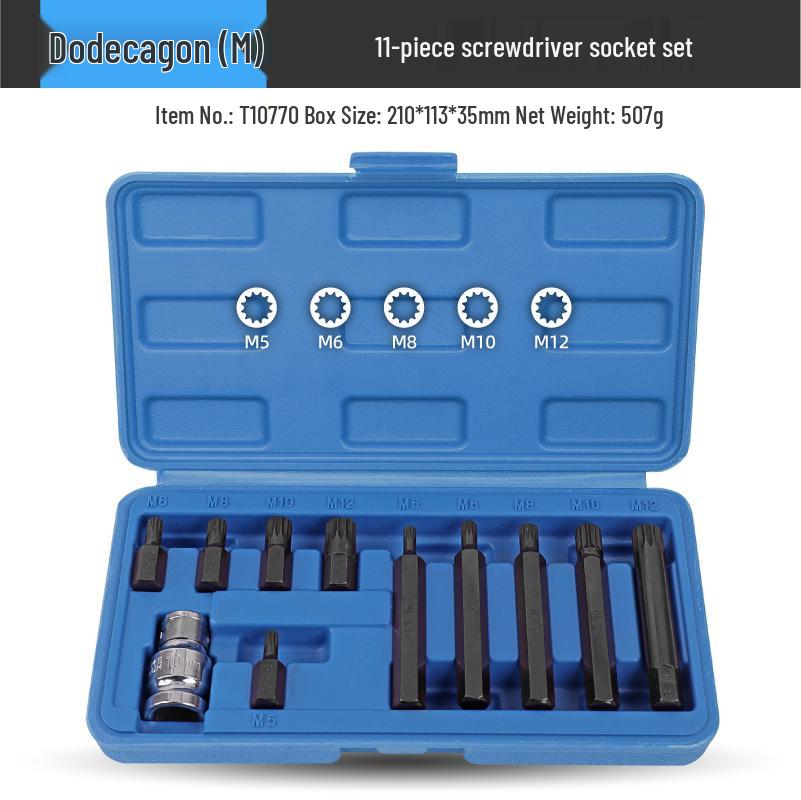 Hex Socket S2 Screwdriver Set: Electric Wrench & Repair Tool
Hex Socket S2 Screwdriver Set: Electric Wrench & Repair Tool