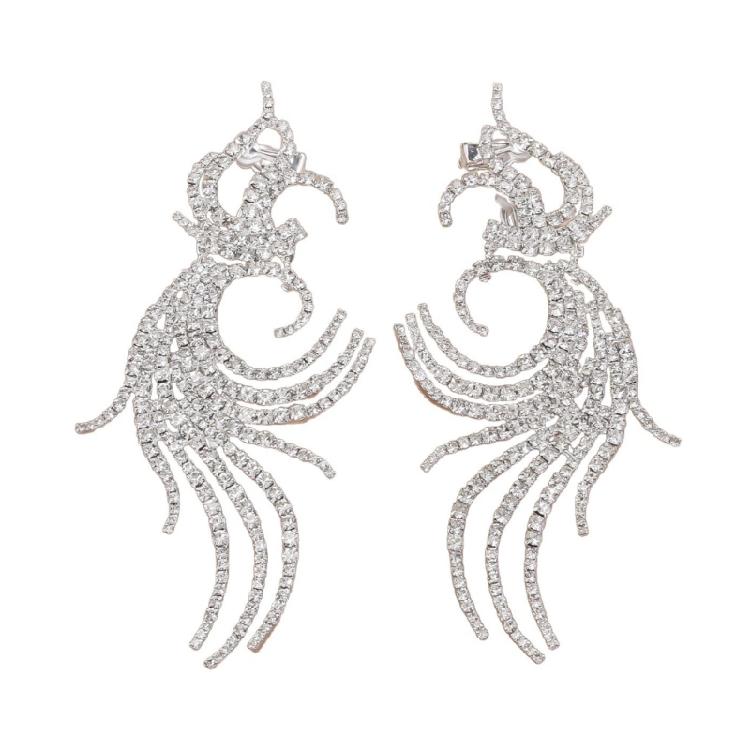 Sparkling Large Earrings Rhinestones Fashion Accessories Party Wedding Ear Studs Suitable for Casual or Formal Occasions 1
Sparkling Large Earrings Rhinestones Fashion Accessories Party Wedding Ear Studs Suitable for Casual or Formal Occasions 1