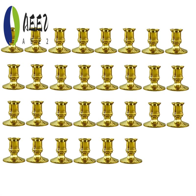 AEE2-30PCS Gold Pillar Candle Base Taper Candle Holder Candlestick Christmas Decor
AEE2-30PCS Gold Pillar Candle Base Taper Candle Holder Candlestick Christmas Decor