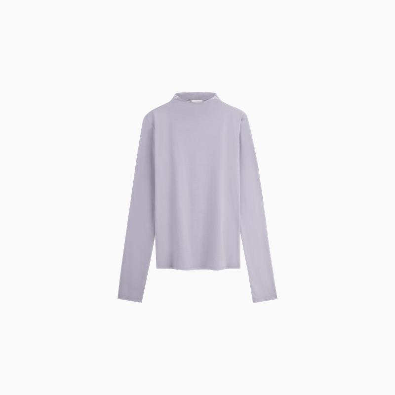 Calvin Klein Silk Cotton Long Sleeve T-Shirt Women tops Light-Purple Gray 40WL254-QJ3 L
Calvin Klein Silk Cotton Long Sleeve T-Shirt Women tops Light-Purple Gray 40WL254-QJ3 L