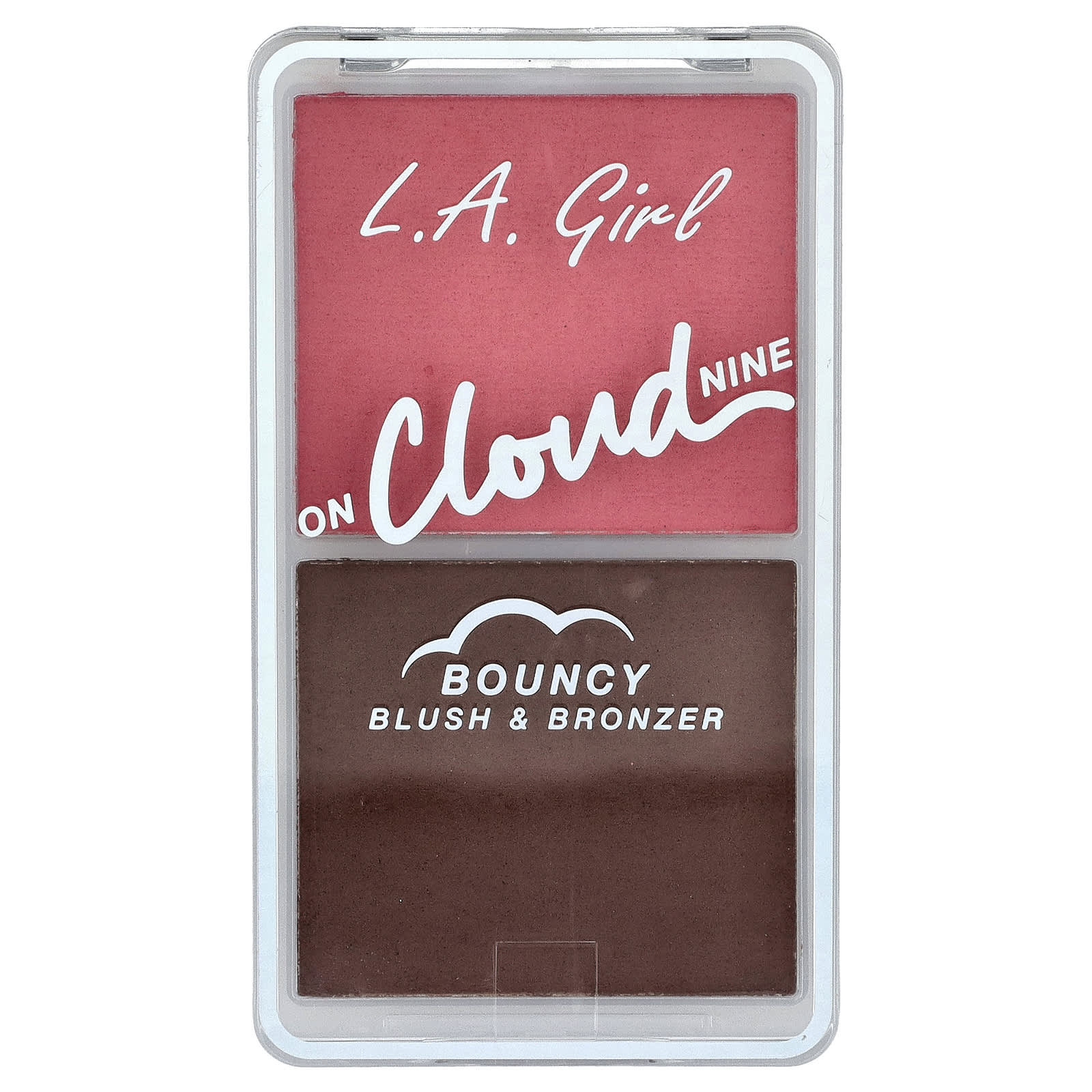 L.A. Girl, On Cloud Nine, Bouncy Blusher & Bronzer, GBL498 Dreamy Pink, 6g (0.21oz)
L.A. Girl, On Cloud Nine, Bouncy Blusher & Bronzer, GBL498 Dreamy Pink, 6g (0.21oz)