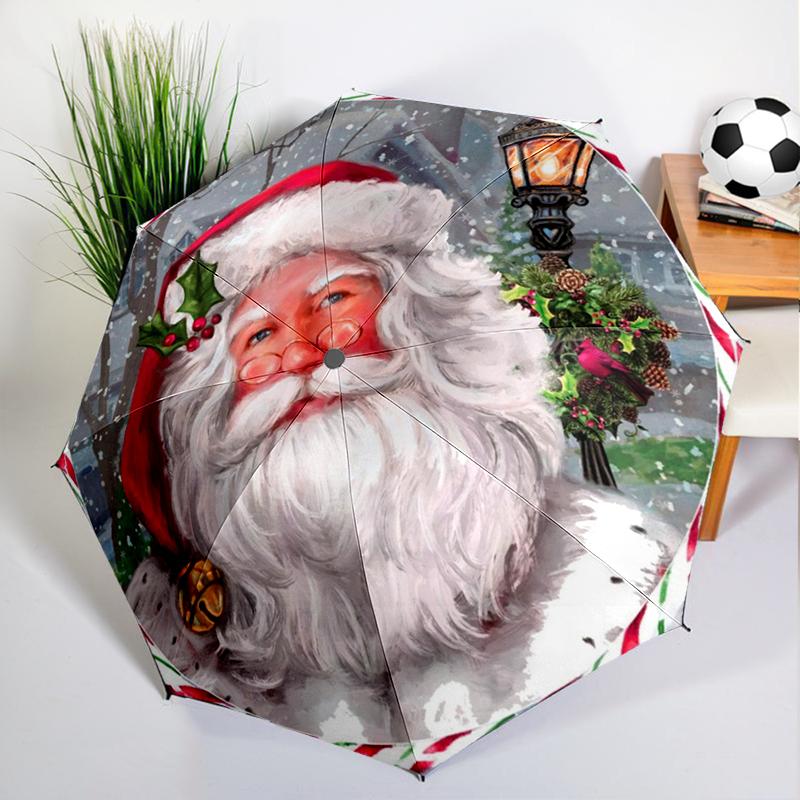 Merry Christmas Santa Claus Umbrella Automatic Open/close, Sturdy Iron Frame & 8-Rib, Umbrella for Women & Men, Christmas Gifts
Merry Christmas Santa Claus Umbrella Automatic Open/close, Sturdy Iron Frame & 8-Rib, Umbrella for Women & Men, Christmas Gifts