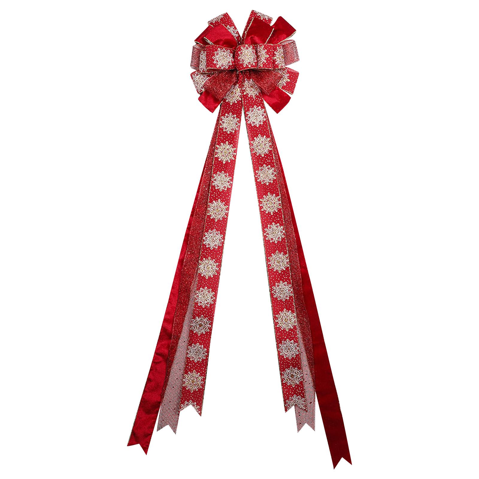 Верхушка для рождественской елки, большой бант, зимние рождественские украшения, банты для рождественской елки, блестящая снежинка, верхушка для елки One Size
Верхушка для рождественской елки, большой бант, зимние рождественские украшения, банты для рождественской елки, блестящая снежинка, верхушка для елки One Size