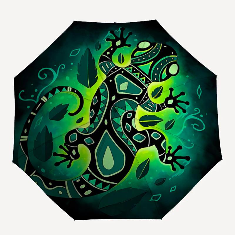 1pc Lizard Artwork Automatic Open/close Umbrella, 8-Rib sturdy structure, Portable Travel Umbrella, Parties, Everyday Useb051
1pc Lizard Artwork Automatic Open/close Umbrella, 8-Rib sturdy structure, Portable Travel Umbrella, Parties, Everyday Useb051