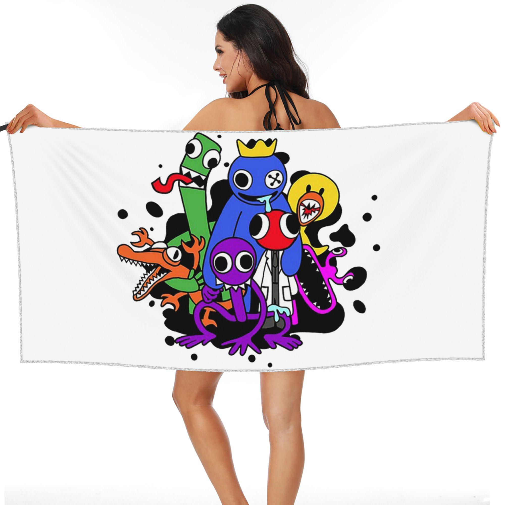 Rainbow Friends Characters Beach Towel Soft Microfiber Quick Dry Absorbent Quick Towels For Bath W30*H60(CM)
Rainbow Friends Characters Beach Towel Soft Microfiber Quick Dry Absorbent Quick Towels For Bath W30*H60(CM)