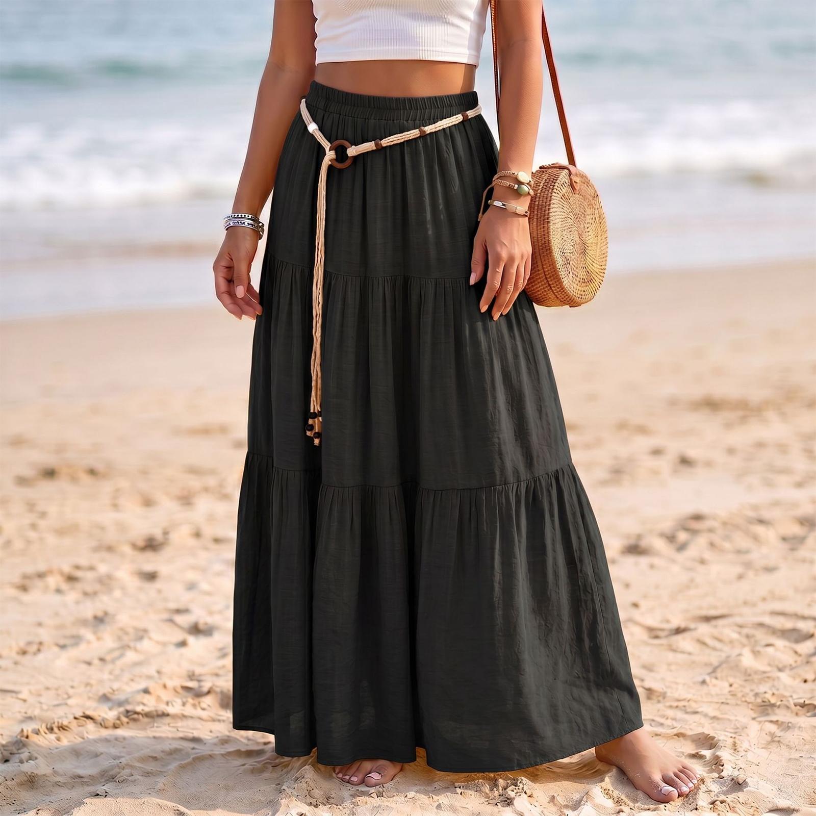 Summer Dresses for Women 2026 Casual Dresses for Women Boho Style Midi Dresses for Women Graduation Dress S чорний
Summer Dresses for Women 2026 Casual Dresses for Women Boho Style Midi Dresses for Women Graduation Dress S чорний