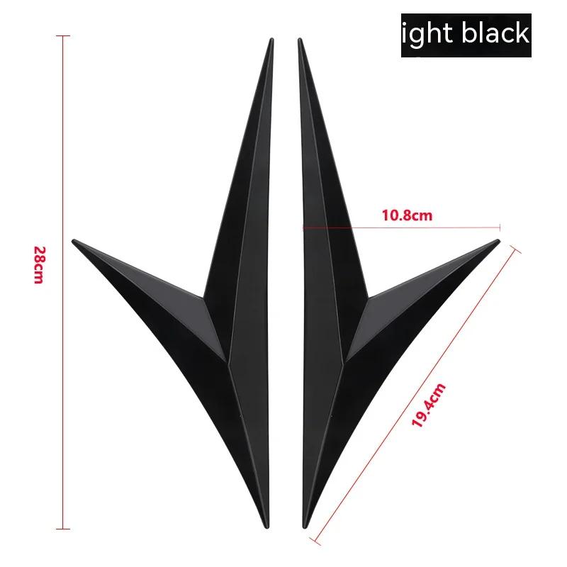 Car anti shark gill modification and leaf panel decoration 2 pieces of car steel plate simulated air outlet carbon fiber decorat 4XL чорний
Car anti shark gill modification and leaf panel decoration 2 pieces of car steel plate simulated air outlet carbon fiber decorat 4XL чорний