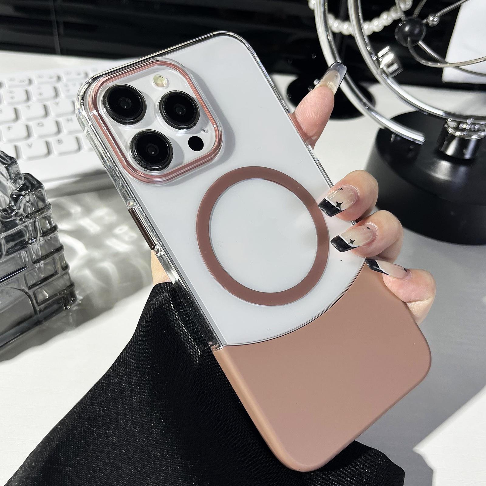 Applicable To Apple 16promax Two-in-one Splicing Magnetic Suction Phone Case IPhone 15 Top and Bottom 13 Transparent Hard Case iPhone 11
Applicable To Apple 16promax Two-in-one Splicing Magnetic Suction Phone Case IPhone 15 Top and Bottom 13 Transparent Hard Case iPhone 11