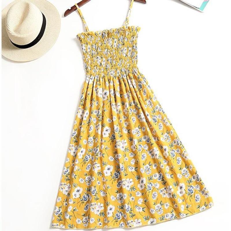 Летние плиссированные женские шифоновые платья без бретелек, женское мини-платье на тонких бретельках с высокой талией и цветочным принтом One Size
Летние плиссированные женские шифоновые платья без бретелек, женское мини-платье на тонких бретельках с высокой талией и цветочным принтом One Size