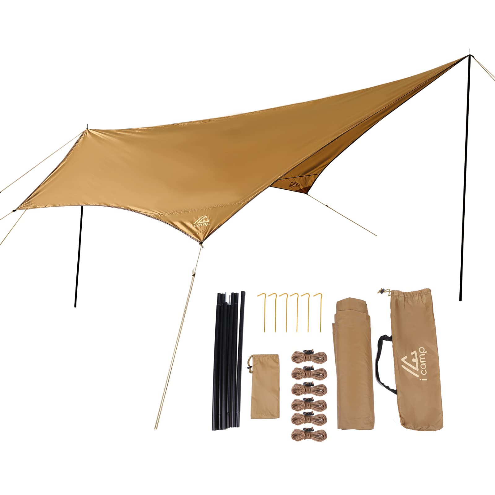 icamp solo tarp брезент один пентагон брезент легкий 2 кг с 2 стойками x защита от ультрафиолета давление воды 3000 мм solocamp солнцезащитный козырек блокирует ультрафиолет золотой
icamp solo tarp брезент один пентагон брезент легкий 2 кг с 2 стойками x защита от ультрафиолета давление воды 3000 мм solocamp солнцезащитный козырек блокирует ультрафиолет золотой