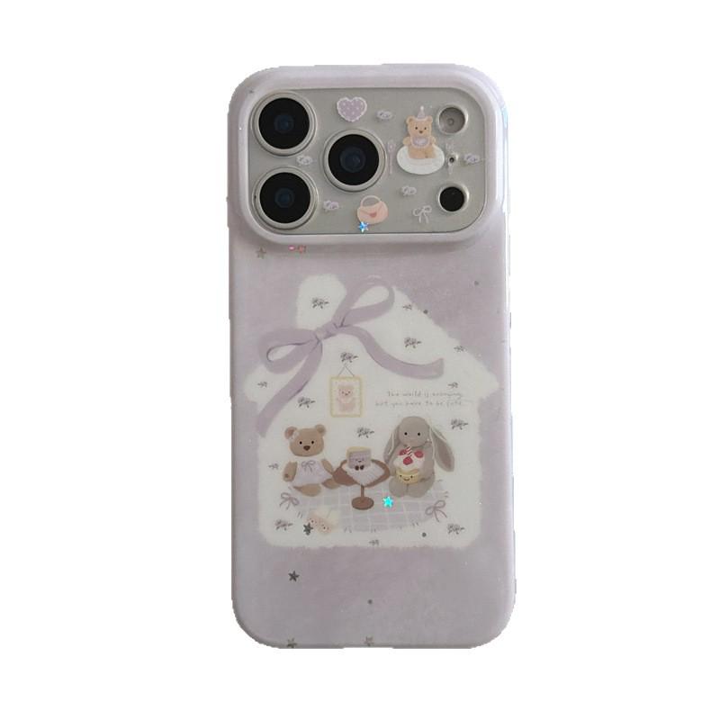 Purple Bear Rabbit Phone Case for 17 Pro Max, 16 Pro Max, 15 Pro, and 14 Pro - Cute Design, Durable Double Layer Protection. iPhone 16 Pro Max
Purple Bear Rabbit Phone Case for 17 Pro Max, 16 Pro Max, 15 Pro, and 14 Pro - Cute Design, Durable Double Layer Protection. iPhone 16 Pro Max
