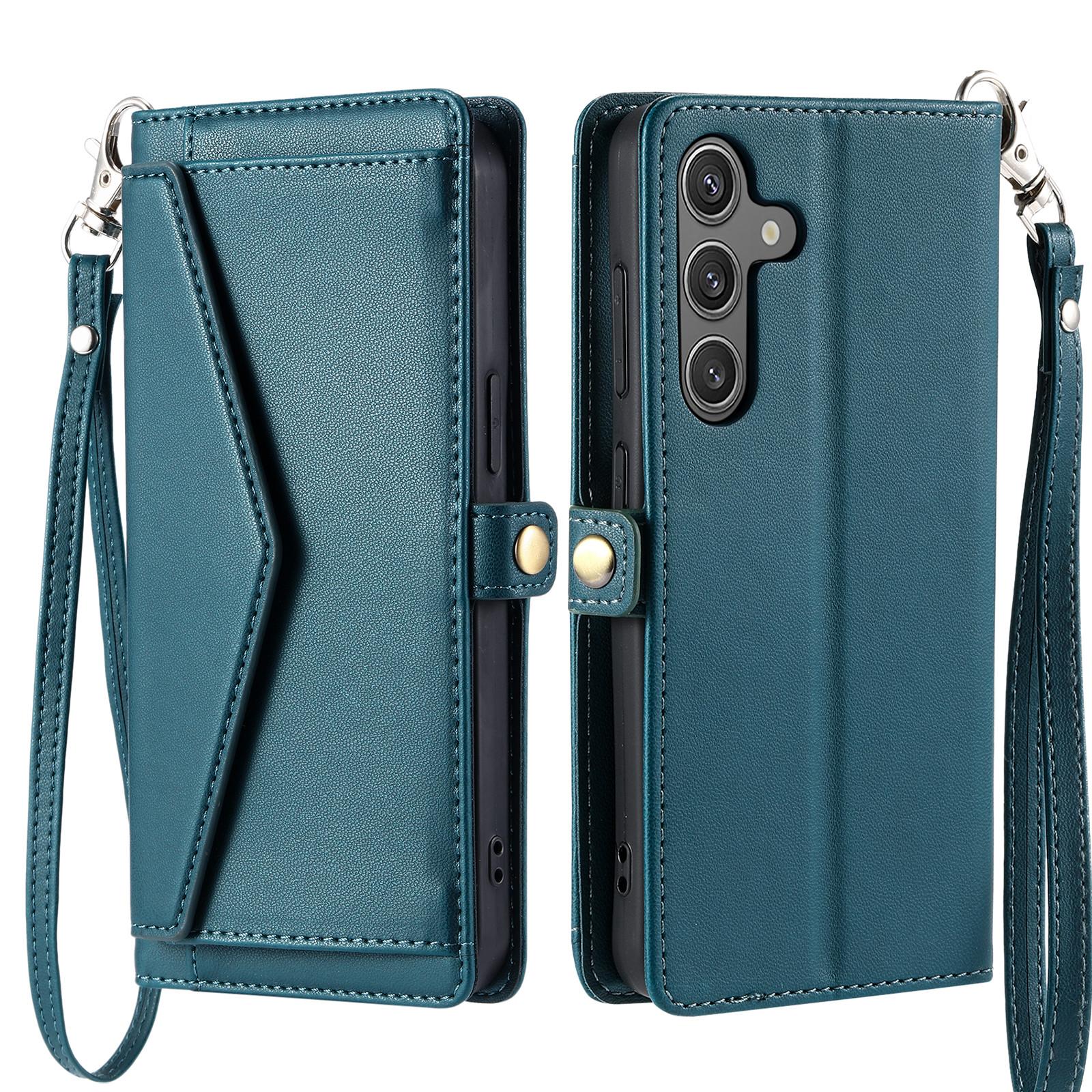 For Samsung Galaxy S26/S26 Pro Leather Case with Wrist Strap Wallet Stand Phone Cover
For Samsung Galaxy S26/S26 Pro Leather Case with Wrist Strap Wallet Stand Phone Cover
