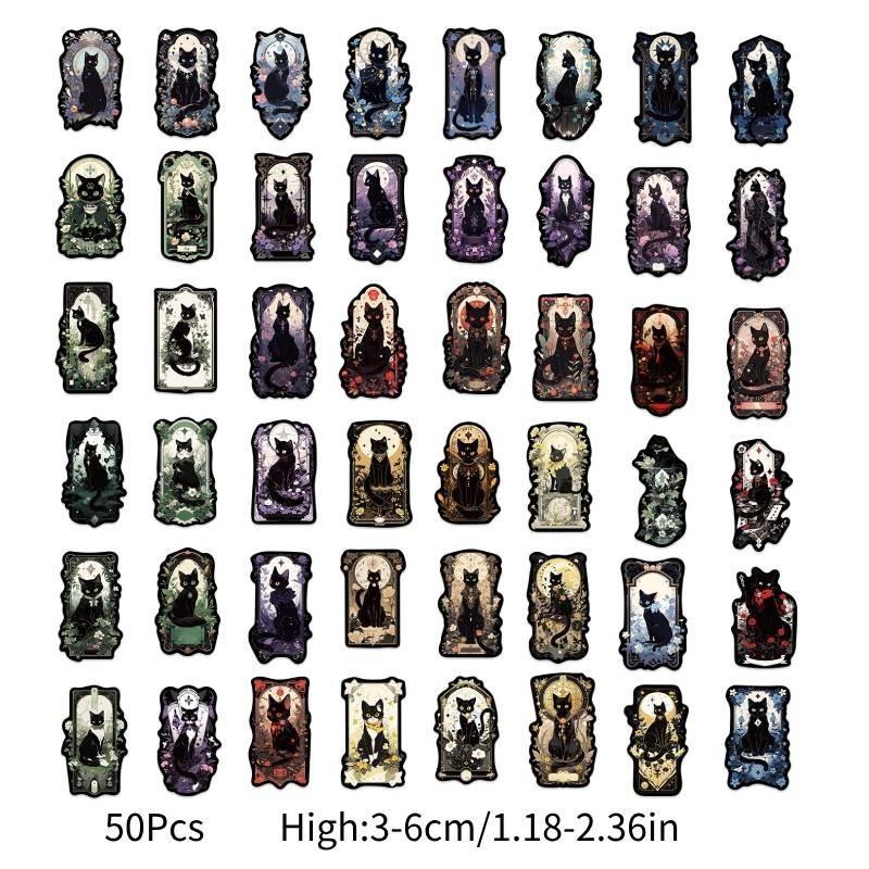 Cat Wonderland 50pcs Graffiti Sticker Set For Guitar Notebook Luggage Cute Style
Cat Wonderland 50pcs Graffiti Sticker Set For Guitar Notebook Luggage Cute Style