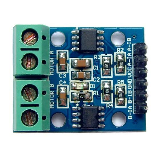 L9110 L9110S Dual-Channel Motor Driver Board Motor Driver Module 10*10*2 білий
L9110 L9110S Dual-Channel Motor Driver Board Motor Driver Module 10*10*2 білий
