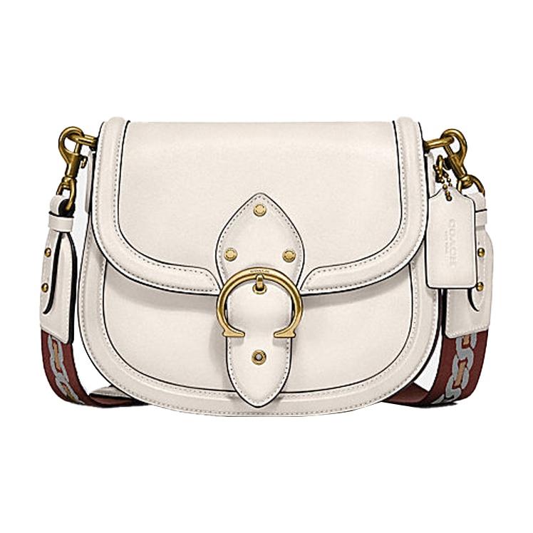 Coach Beat 23 Vintage Solid Color Detachable Shoulder Strap Glove Tanned Leather Saddle Bag Women Shoulder Bag Ivory C3738-B4IY Basic Set (Bag+Dust Bag)
Coach Beat 23 Vintage Solid Color Detachable Shoulder Strap Glove Tanned Leather Saddle Bag Women Shoulder Bag Ivory C3738-B4IY Basic Set (Bag+Dust Bag)