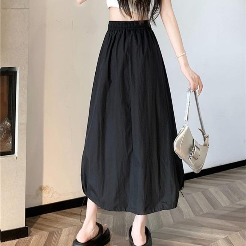 Plus Size Women s Summer American Utility A-Line Maxi Skirt - Drapey Drawstring Umbrella Skirt with Y2K Spicy Girl Vibes S
Plus Size Women s Summer American Utility A-Line Maxi Skirt - Drapey Drawstring Umbrella Skirt with Y2K Spicy Girl Vibes S