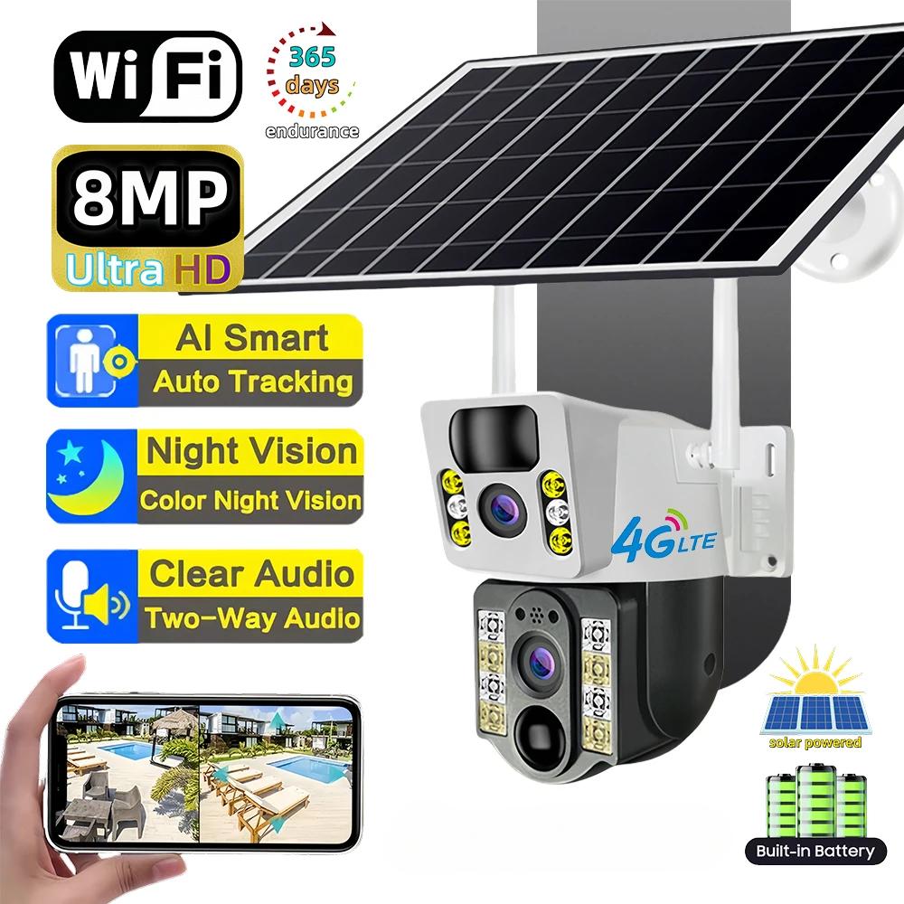 4g Sim Card Solar Security Protection Wifi Surveillance Smart Night Vision Detection Function Waterproof Camera WIFI CCTV Camera
4g Sim Card Solar Security Protection Wifi Surveillance Smart Night Vision Detection Function Waterproof Camera WIFI CCTV Camera