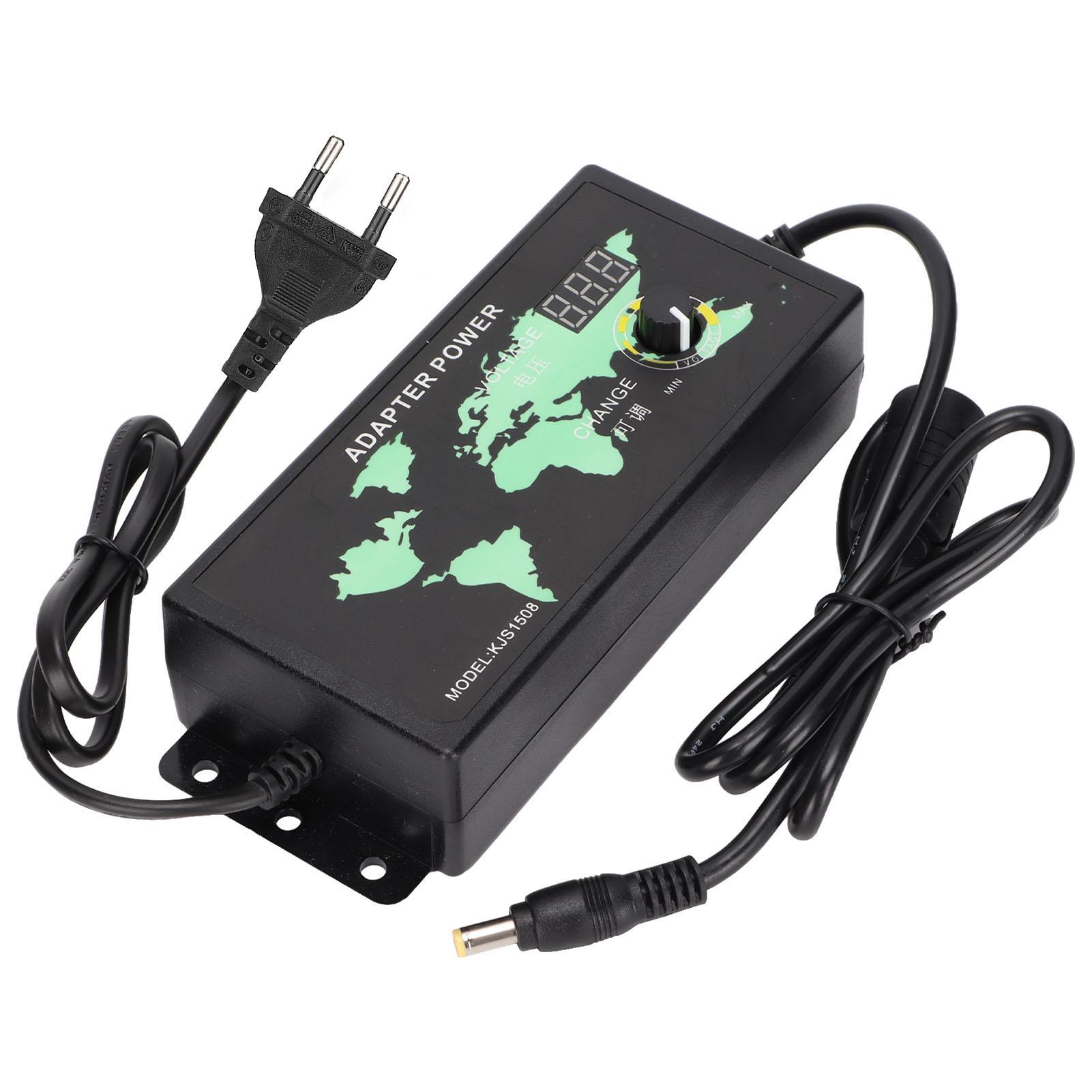Power Adapter 120W 3A 3‑36V LED Digital Display Adjustable Voltage Speed Power SupplyEU Plug EU Plug
Power Adapter 120W 3A 3‑36V LED Digital Display Adjustable Voltage Speed Power SupplyEU Plug EU Plug