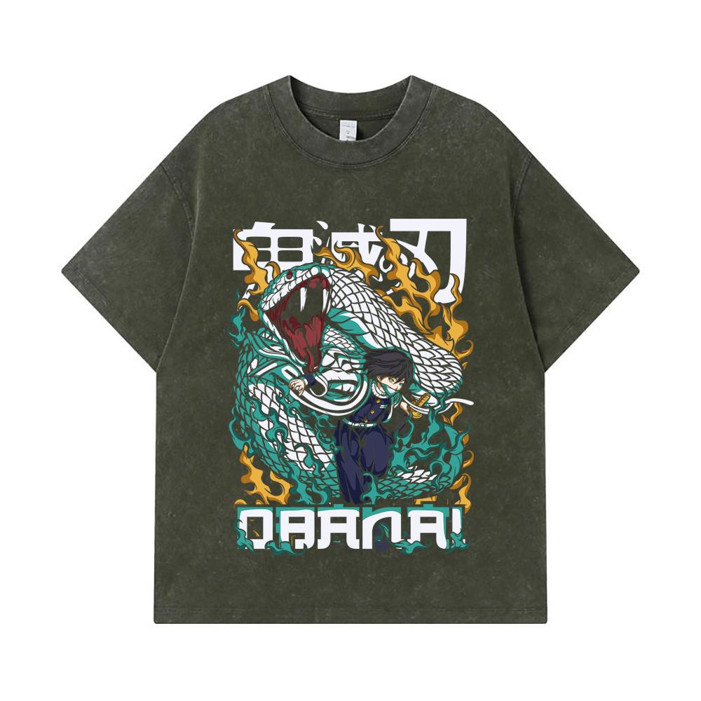 275 GSM Washed T-shirts 100% Cotton Demon Slayer V103 Obanai Print Unisex Heavy Cotton T Shirt S армия зеленый
275 GSM Washed T-shirts 100% Cotton Demon Slayer V103 Obanai Print Unisex Heavy Cotton T Shirt S армия зеленый