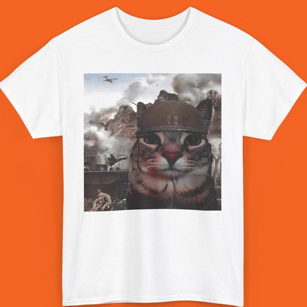 Thousand Yard Stare Cat Meme Shirt, 1000 Yard Stare Offensive Shirts War Cat Mem Unisex T-Shirt XL
Thousand Yard Stare Cat Meme Shirt, 1000 Yard Stare Offensive Shirts War Cat Mem Unisex T-Shirt XL