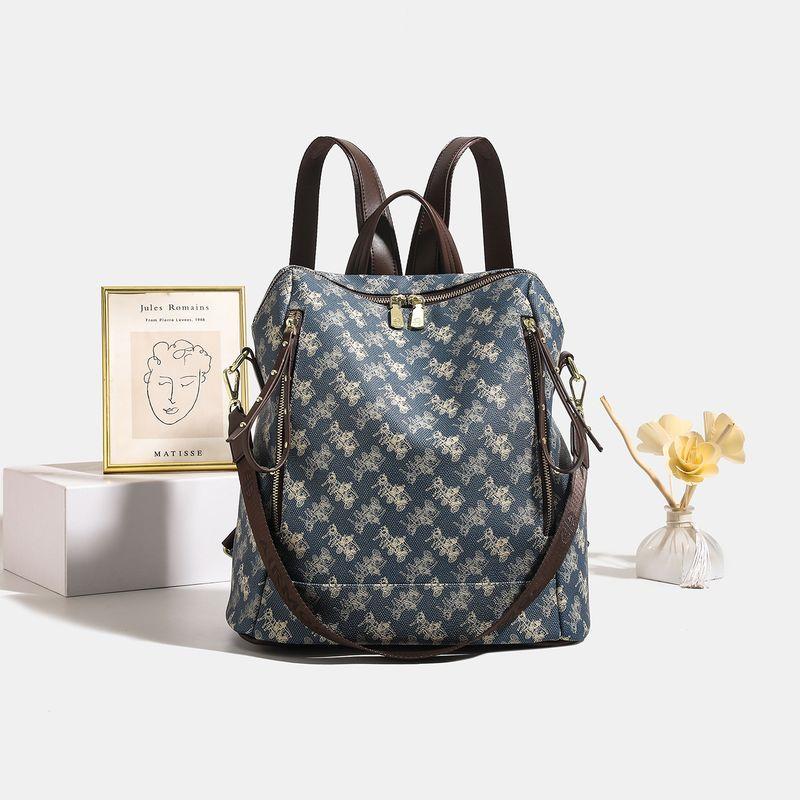 Hong Kong Brand Travel Backpack Female 2025 New Arrival Accessible Luxury Work Commuter Bag Easiest for Match Niche Style Can Be Single-Shoulder Bag Blue
Hong Kong Brand Travel Backpack Female 2025 New Arrival Accessible Luxury Work Commuter Bag Easiest for Match Niche Style Can Be Single-Shoulder Bag Blue