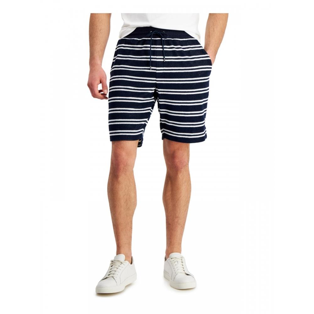 Michael Kors Мужские повседневные шорты из махровой ткани в полоску
Michael Kors Мужские повседневные шорты из махровой ткани в полоску