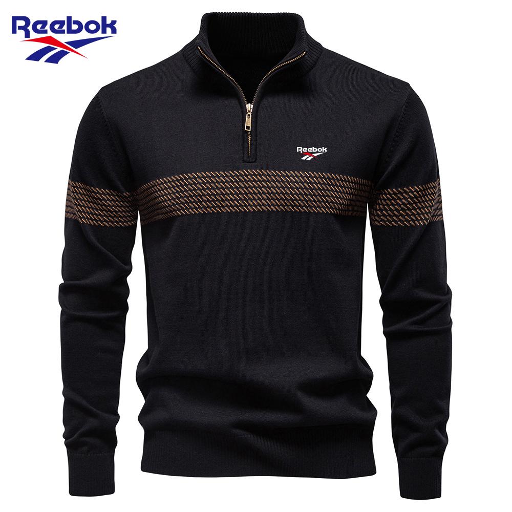 Reebok 2026 Autumn and Winter Embroidery New Business Stand Collar Men s Pure Cotton Sweater, High-quality Casual Half Zipper Men s Top L
Reebok 2026 Autumn and Winter Embroidery New Business Stand Collar Men s Pure Cotton Sweater, High-quality Casual Half Zipper Men s Top L