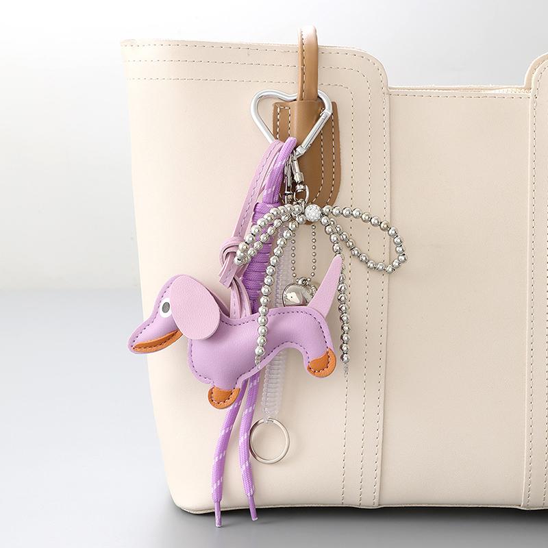 Sausage Dog Bead Bow Keychain Creative Mobile Phone Lanyard Cute Backpack Pendant Bag Decoration Accessories Gifts A6
Sausage Dog Bead Bow Keychain Creative Mobile Phone Lanyard Cute Backpack Pendant Bag Decoration Accessories Gifts A6