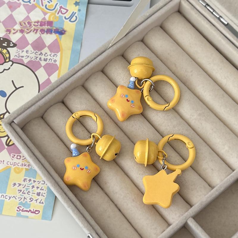 Cute Cartoon Star Keychain Kawaii Sweet Pentagram Keyring Resin Key Holder Loverly School Bag Pendant Backpack Decoration
Cute Cartoon Star Keychain Kawaii Sweet Pentagram Keyring Resin Key Holder Loverly School Bag Pendant Backpack Decoration