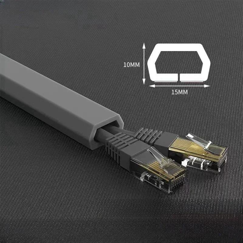 1M/roll Flexible Cord Management Channel,Invisible Decorative Wire Cover, Anti-Step Protector, Adhesive Cable Raceway with Cap 2m
1M/roll Flexible Cord Management Channel,Invisible Decorative Wire Cover, Anti-Step Protector, Adhesive Cable Raceway with Cap 2m