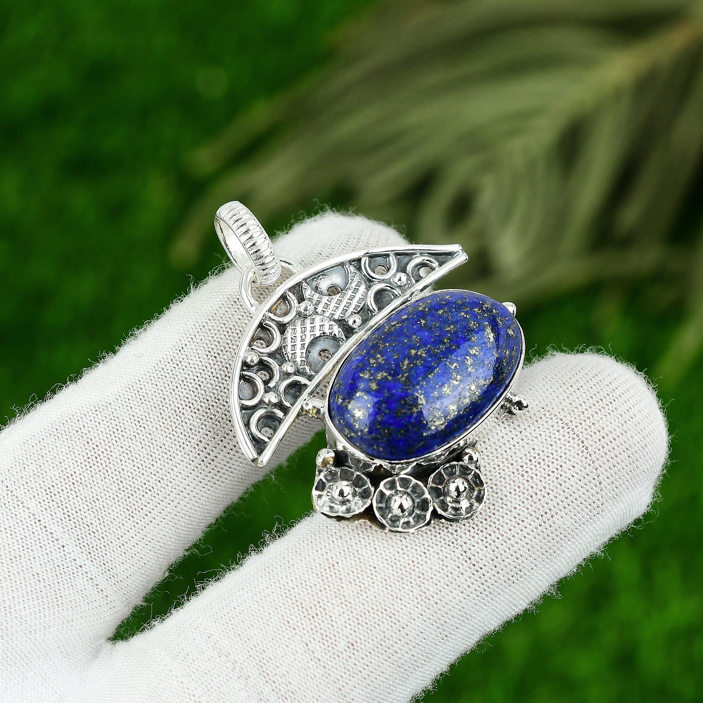 Свадебный подарок для нее Подвеска из стерлингового серебра 925 пробы с натуральным лазуритом
Свадебный подарок для нее Подвеска из стерлингового серебра 925 пробы с натуральным лазуритом