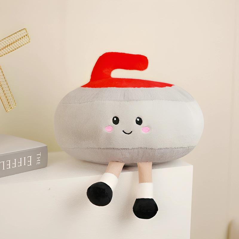Cute Cartoon Curling Plush Toy - Fun Ice Hockey Sports Gift for Men 28cm (0.41kg)
Cute Cartoon Curling Plush Toy - Fun Ice Hockey Sports Gift for Men 28cm (0.41kg)