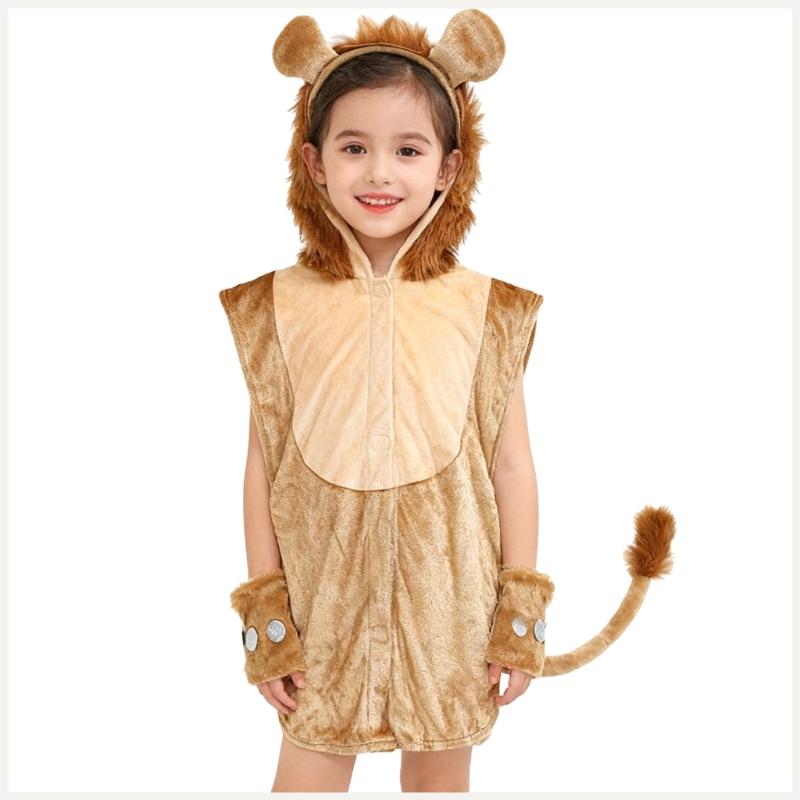 Halloween Lions Costumes for Kids Toddlers Animal Costume Cosplay Accessories коричневый
Halloween Lions Costumes for Kids Toddlers Animal Costume Cosplay Accessories коричневый