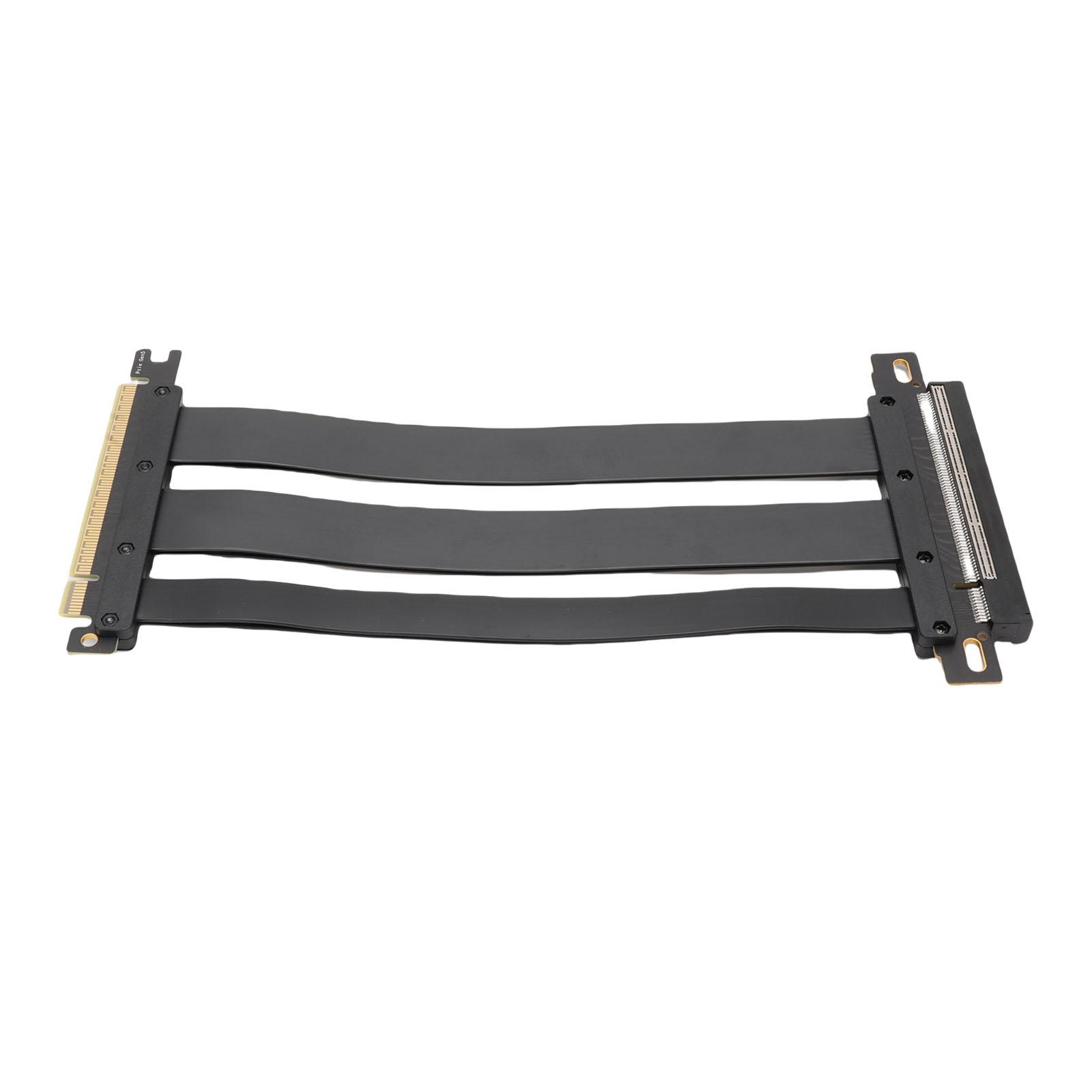 PCIe 5.0 X16 Extension Cable 128Gbps Gen 5 GPU Graphics Card Flexible Extender Card 20cm7.87in 15cm/5.9in
PCIe 5.0 X16 Extension Cable 128Gbps Gen 5 GPU Graphics Card Flexible Extender Card 20cm7.87in 15cm/5.9in