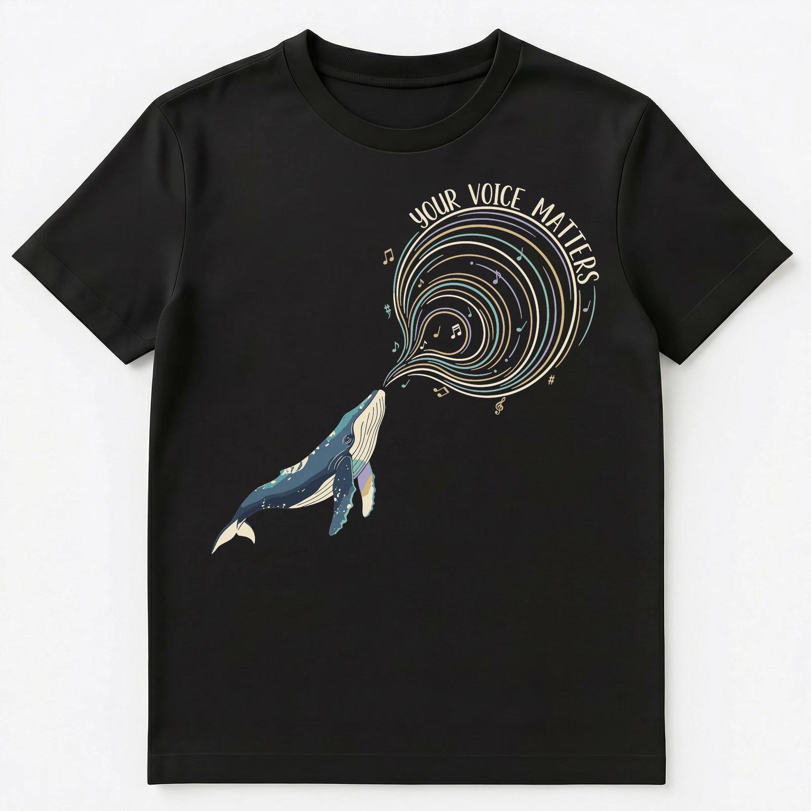 Your Voice Matters Whale Music Design Art Unisex T-Shirt 5XL різнокольоровий
Your Voice Matters Whale Music Design Art Unisex T-Shirt 5XL різнокольоровий
