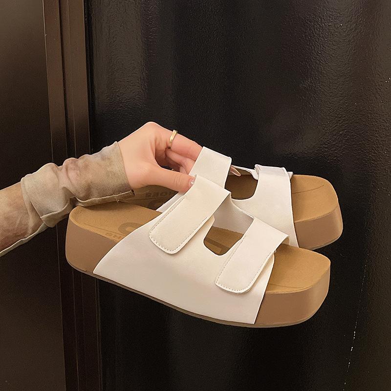 High-value shoes half slippers women s shoes 2025 summer new wear flat sandals muffin sole shoes 35 белый
High-value shoes half slippers women s shoes 2025 summer new wear flat sandals muffin sole shoes 35 белый