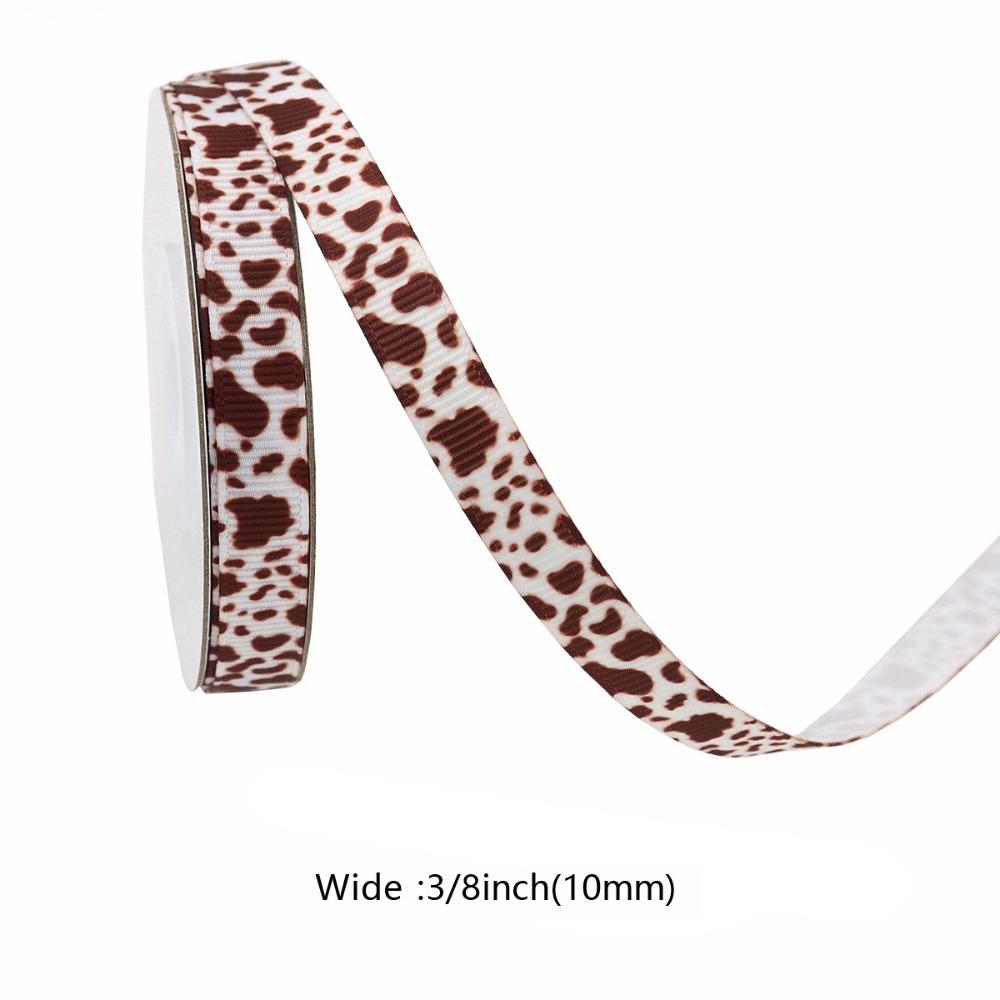 Bow Cap Cow Pattern Decoration 5/10Yards Bow Wrap Ribbon New Bow-knot Ribbons Party Decoration 5 yards-1*1cm
Bow Cap Cow Pattern Decoration 5/10Yards Bow Wrap Ribbon New Bow-knot Ribbons Party Decoration 5 yards-1*1cm