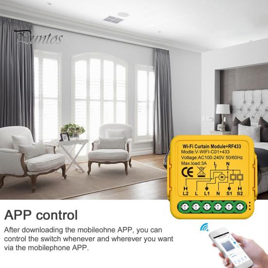 Wi-Fi Zigbee Шторы Жалюзи Модуль Переключатель Функция Таймера Приложение Голосовое Управление Рольставни Мотор Занавеса Интеллектуальный Переключатель Домашняя Автоматизация жёлтый
Wi-Fi Zigbee Шторы Жалюзи Модуль Переключатель Функция Таймера Приложение Голосовое Управление Рольставни Мотор Занавеса Интеллектуальный Переключатель Домашняя Автоматизация жёлтый