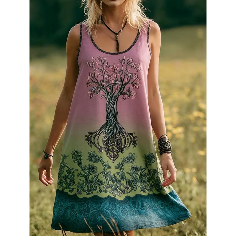 Women s Spring/Summer Retro Ethnic Sleeveless Dress, Casual Everyday Dress S
Women s Spring/Summer Retro Ethnic Sleeveless Dress, Casual Everyday Dress S