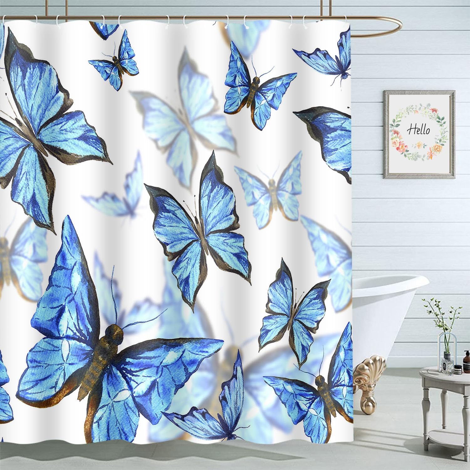 Skull Flower Shower Curtain Halloween Dia De Los Muertos Day Of The Dead Bathroom Curtains Set Home Waterproof Polyester Fabric W60H190(CM)-1 Pcs
Skull Flower Shower Curtain Halloween Dia De Los Muertos Day Of The Dead Bathroom Curtains Set Home Waterproof Polyester Fabric W60H190(CM)-1 Pcs