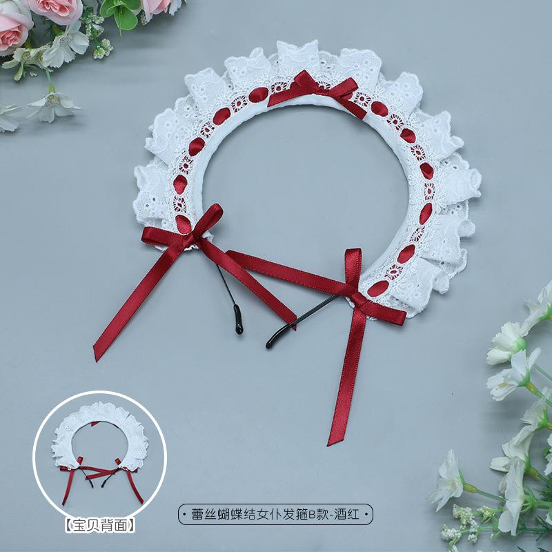Japanese Lolita Lace Maid Hair Accessories Comic Exhibition cos Maid Headband Second Dimensional Maid Pure Desire Headgear One size fits all
Japanese Lolita Lace Maid Hair Accessories Comic Exhibition cos Maid Headband Second Dimensional Maid Pure Desire Headgear One size fits all