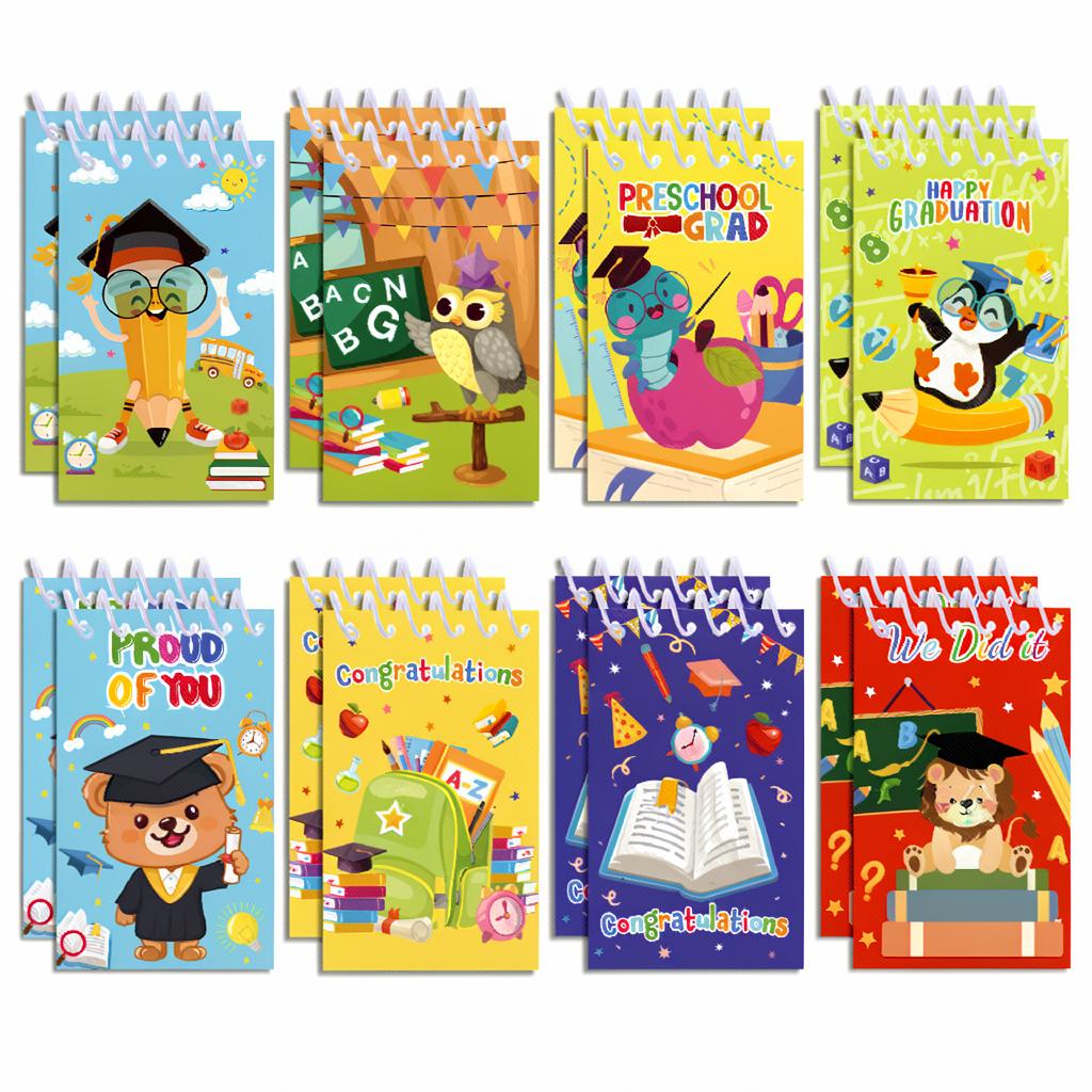 8pcs Spiral Notebook Cartoon Vertical Flip Notebook Tear-Off Pocket Note Book Customizable For School Student Daily Note-Taking
8pcs Spiral Notebook Cartoon Vertical Flip Notebook Tear-Off Pocket Note Book Customizable For School Student Daily Note-Taking