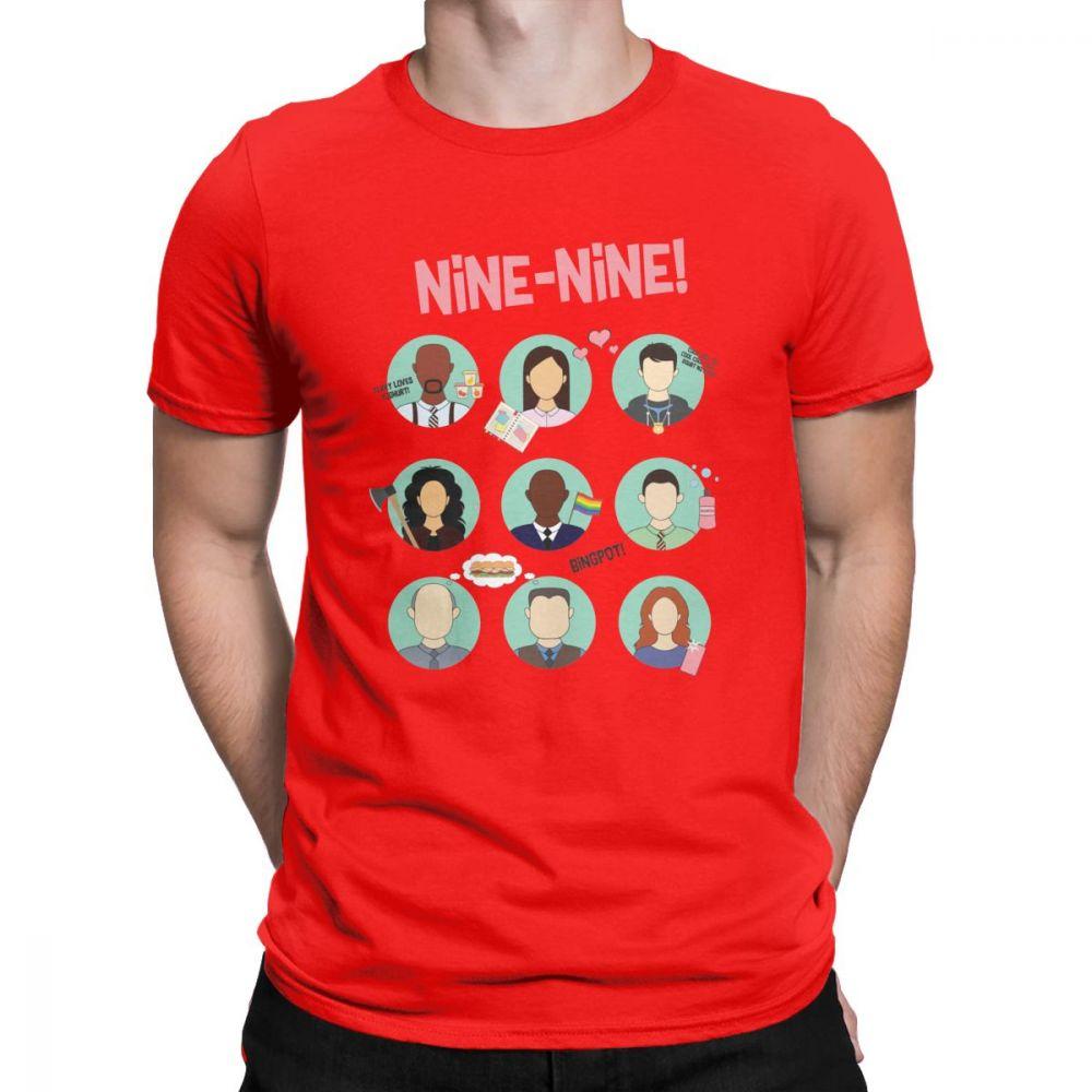 T Shirt Men Brooklyn Nine Nine Squad Tshirt B99 Terry Jeffords Jake Peralta Short Sleeve Clothes Tees Cotton TShirt Plus Size S
T Shirt Men Brooklyn Nine Nine Squad Tshirt B99 Terry Jeffords Jake Peralta Short Sleeve Clothes Tees Cotton TShirt Plus Size S